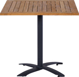 SenS-Line - Dorian Alu-teak Bistro Tuintafel 80cm - Bruin