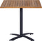 SenS-Line - Dorian Alu-teak Bistro Tuintafel 80cm - Bruin