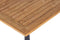 SenS-Line - Dorian Alu-teak Bistro Tuintafel 80cm - Bruin