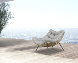 Sens-Line - Elise Relax Stoel - Bruin - Wicker