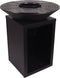 Sens-Line - Evi bbq firepit - 80x80x92cm - Zwart