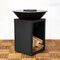 Sens-Line - Evi bbq firepit - 80x80x92cm - Zwart
