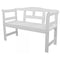 SenS-Line Friesen tuinbank - Hout - Wit