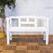 SenS-Line Friesen tuinbank - Hout - Wit