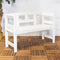 SenS-Line Friesen tuinbank - Hout - Wit