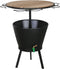 SenS-Line Icebucket Statafel Provence - IJsemmer tafel met Glazenhouders | H.95cm