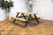 Sens-Line - Jack picknicktafel 180 cm - Zwart/Bruin