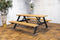 Sens-Line - Jack picknicktafel 180 cm - Zwart/Bruin