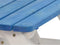 SenS-Line - Kindertafel Mickey Blauw/Wit - Picknicktafel Voor buiten - FSC 100 % Grenenhout- L 90 x B 90 x H 55 cm