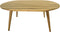 Sens-Line - Lissabon Sidetable Ovaal - Bruin -97x57x40- Acaciahout