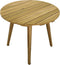 Sens-Line - Lissabon Sidetable Rond - Bruin - Acaciahout - 47x47x55cm