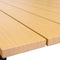 Sens-Line - Lorenzo Picknicktafel 180cm - Bruin - Aluminium
