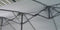 SenS-Line - Marbella Parasol Grijs 270x450 Cm - Grijs