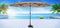 SenS-Line - Marbella Parasol Taupe 270x450 Cm - Grijs