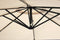 SenS-Line Menorca zweefparasol rond - Ø 300 cm - Ecru