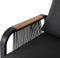 Sens-Line - Robinson fauteuil - tuinstoel - antraciet naturel