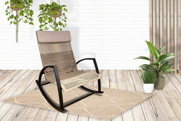 Sens-Line - Sophie outdoor schommelstoel - zand