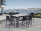 Sens-Line - Verona bartafel - 155 cm - Keramiek - Zwart