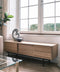Sense Tv-bench - Natural Ash Wood