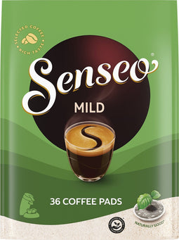 Senseo - Koffiepads Douwe Egberts mild roast 4 x 36st