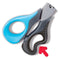 Sensoft 3D 16 cm / 6"1/2 schaar - zachte grepen - assorti kleuren