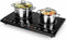 Royalty Line® DIP4000 Inductie Kookplaat Vrijstaand - 2 Platen - 1400W + 2000W - Ø25cm Inductiekookplaat - Elektrische Kookplaat 2 Pits2 Pits - Zwart