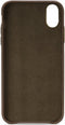 Senza Desire Leather Cover Apple iPhone XR Burned Olive