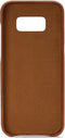 Senza Desire Leather Cover with Card Slot Samsung Galaxy S8+ Burned Cognac