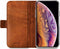 Senza Desire Leather Wallet Apple iPhone X/Xs Burned Cognac