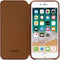 Senza Desire Skinny Leather Wallet Apple iPhone 6/6S Burned Cognac