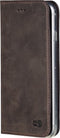Senza - iPhone 6 / 6s Hoesje - Book Case Raw Seriess Donker Bruin