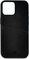 Senza Pure Leather Cover with Card Slot Apple iPhone 14 Pro Max Deep Black