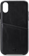 Senza Pure Leather Cover with Card Slot Apple iPhone XR Deep Black