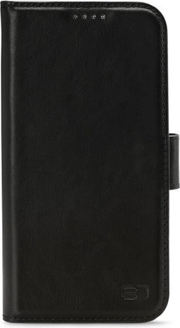 Senza Pure Leather Wallet Apple iPhone 14 Deep Black