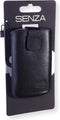 Senza - Senza Slidecase Leer Zwart S - 30 Dagen Niet Goed Geld Terug