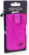Senza Slide Leren Insteekhoes - XL - Hot Pink