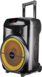 Trolleyluidspreker - INOVALLEY - KA122 - 700 W - Bluetooth - Verlicht