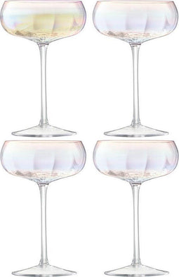 L.S.A. Pearl Cocktailglas - 300 ml - Set van 4 Stuks - Parelmoer
