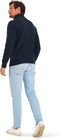 Mario Russo Skipper - Heren Trui - Half Zip - Navy - XXL
