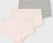 NAME IT NKFTIGHTS 3P NOOS - Hipster - Zacht en rekbaar - Barely Pink (3 stuks)
