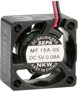 SEPA MF15A05 Axiaalventilator 5 V/DC 0.6 m³/h (l x b x h) 15 x 15 x 8 mm
