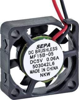 SEPA MF15B05 Axiaalventilator 5 V/DC 0.7 m³/h (l x b x h) 15 x 15 x 4.5 mm