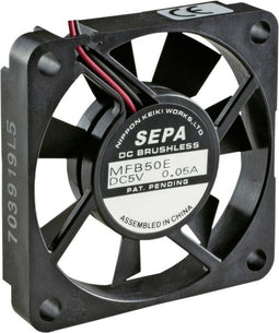SEPA MFB50E12A Axiaalventilator 12 V/DC 14.3 m³/h (l x b x h) 50 x 10.2 x 50 mm