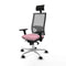 Bureaustoel met hoofdsteun Piqueras y Crespo 3D086N1 Roze