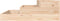 vidaXL - Plantenbak - 78x78x27 - cm - massief - grenenhout