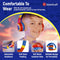 Lazerbuilt HMSM-BTLI-SUPEREYES - draadloze koptelefoon - led verlichting - Superman
