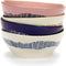 Serax Feast By Ottolenghi Kom Ø18 Dark Blue Stripes White