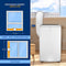 SereneLife Air conditioner, 3-in-1 Draagbare Airconditioner met Ingebouwde Ontvochtigerfunctie, Mobiele Airco met Ventilatorstand, Afstandsbediening, Compleet Raamafvoersysteem, 13k BTU, Wit