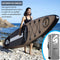 SereneLife Opblaasbaar Stand-Up Paddle Board - Antislip SUP met Peddel, Pomp, Leash en Complete Accessoires - Plezierig Water Paddle Board voor Volwassenen en Jeugd met Stabiel en Brede Ontwerp