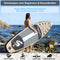 SereneLife Opblaasbaar Stand-Up Paddle Board - Antislip SUP met Peddel, Pomp, Leash en Complete Accessoires - Plezierig Water Paddle Board voor Volwassenen en Jeugd met Stabiel en Brede Ontwerp
